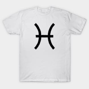 PISCES SYMBOL IN OIL T-Shirt